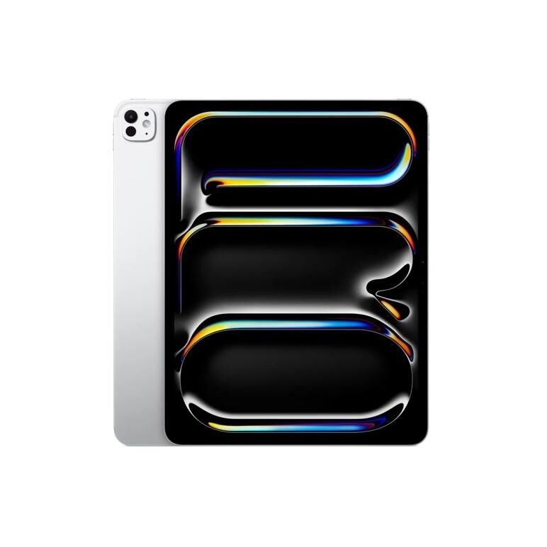 Apple 13-inch ipad pro (m5) wi-fi + cellular 512gb with standard glass - silver (2025),  Tablete | electropc.ro