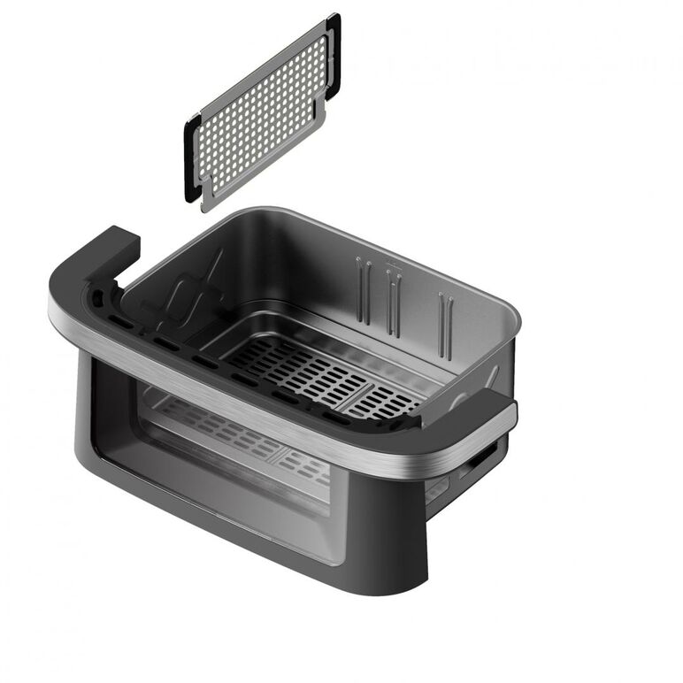 Friteuza dubla cu aer cald heinner airbake revolution haf-c10db22grey,  Friteuze | electropc.ro