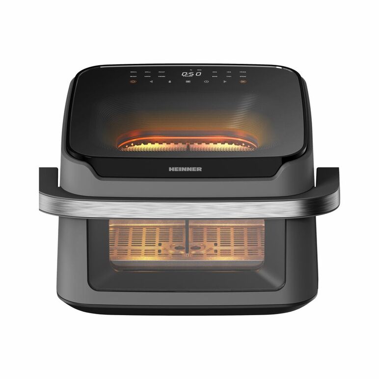 Friteuza dubla cu aer cald heinner airbake revolution haf-c10db22grey,  Friteuze | electropc.ro