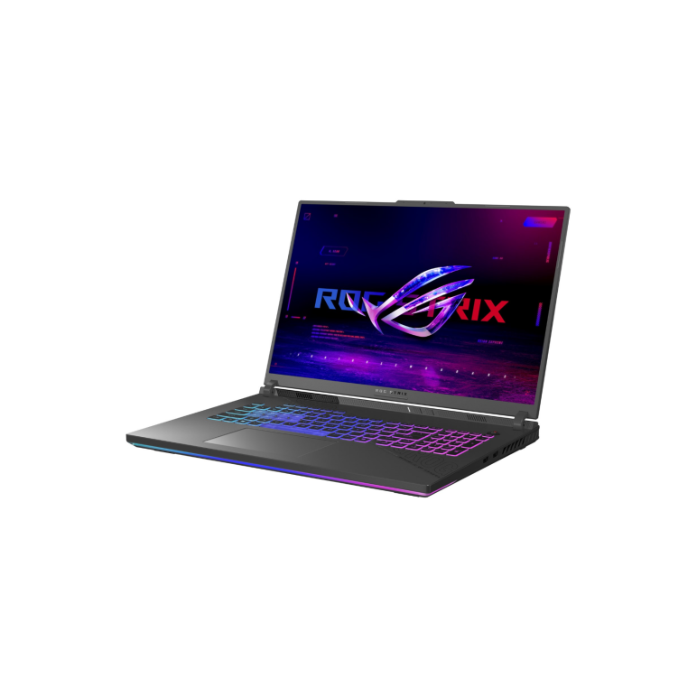 Laptop asus rog strix g18 (2025) g814pm-s8053, amd ryzen 9 8940hx, 18 inch, ram 32gb, ssd 1tb, nvidia geforce rtx 5060 8gb, no os, eclipse gray,  Laptopuri | electropc.ro