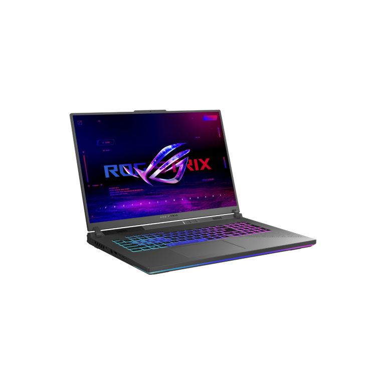 Laptop asus rog strix g18 (2025) g814pm-s8053, amd ryzen 9 8940hx, 18 inch, ram 32gb, ssd 1tb, nvidia geforce rtx 5060 8gb, no os, eclipse gray,  Laptopuri | electropc.ro