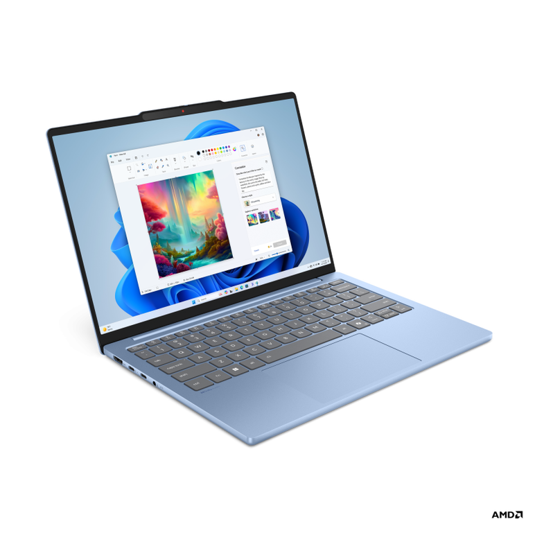 Laptop lenovo ideapad slim 5 13arp10, 13.3" wuxga (1920x1200) ips 400nits anti-glare, 100% srgb, amd ryzen™ 5 7535hs (6c / 12t, 3.3 / 4.55ghz, 3mb l2 / 16mb l3), video integrated amd radeon™ 660m graphics, ram 16gb soldered lpddr5x-6400; memory soldered t,  Laptopuri | electropc.ro