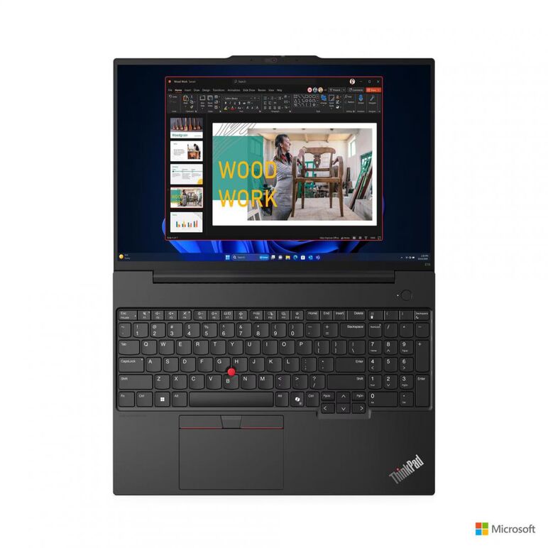 Laptop lenovo thinkpad e16 gen 2 (intel);16" wuxga (1920x1200) ips 300nits anti-glare, 45% ntsc;intel® core™ ultra 7 155h, 16c (6p + 8e + 2lpe) / 22t, max turbo up to 4.8ghz, 24mb;video integrated intel® arc™ graphics;ram 32 gb (2x 16gb so-dimm ddr5-5600,,  Laptopuri | electropc.ro