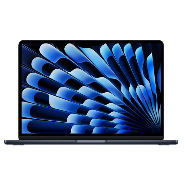 Macbook air 13.6" retina/apple m4 (cpu 10-core, gpu 10-core, neuralengine 16-core)/32gb/2tb - midnight - int kb (2025) (cto from mc6c4ro/a),  Laptopuri | electropc.ro