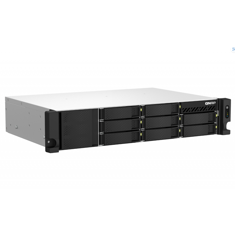 Nas qnap 873aeu 8-bay, cpu amd ryzen v1000 series v1500b 4c/8t 2.2 ghz, ram 4gb (1 x 4gb) ddr4 sodimm  (max. 64gb total, optional ecc ram support), 8 x 2.5"/3.5" sata 6gbps, 2x m.2 2280 pcie gen3 x1 hdd (neincluse),  lan: 2 x 2.5gbe, optional 10gbe expans,  NAS | electropc.ro