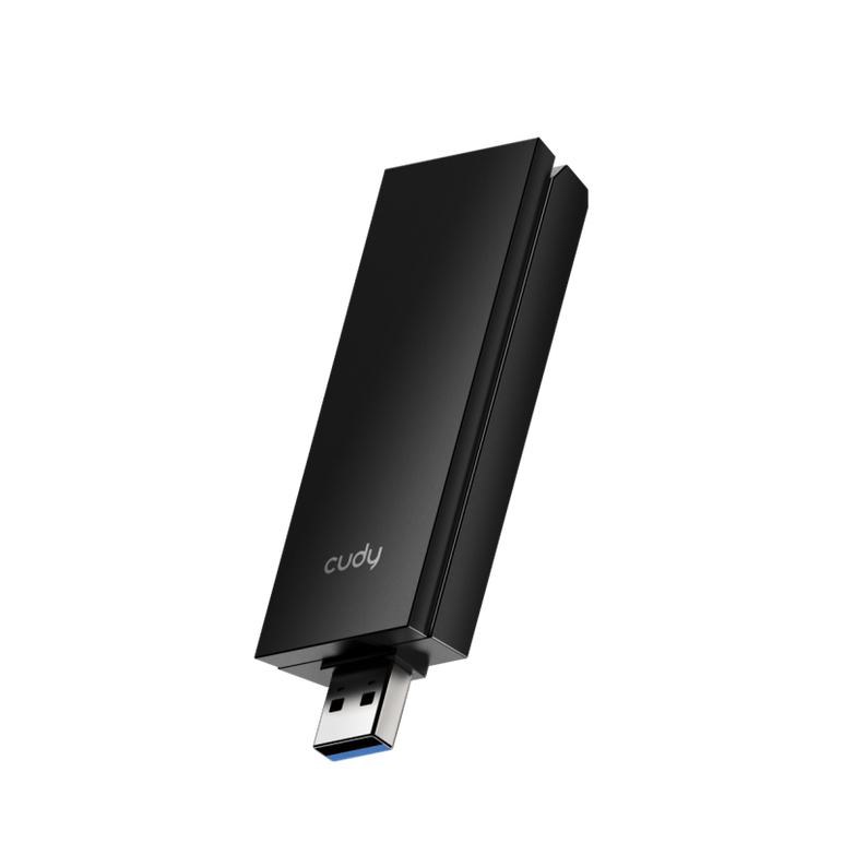 Adaptor wireless cudy wu5400, ax5400, wi-fi 6 tri-band, 2 x antene interne, standard wireless 802.11 a/b/g/n/ac/ax,  Routere Wireless | electropc.ro