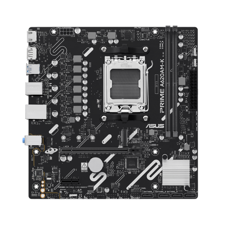 Asus prime a620am-k. processor manufacturer: amd, processor socket: socket am5, compatible processor series: amd ryzen 7000 series, amd ryzen 8000 series, amd ryzen 9000 series. supported memory types: ddr5-sdram, maximum internal memory: 128 gb, memory s,  Placi de baza | electropc.ro