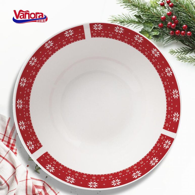 Bol portelan  20 cm, merry, 950 ml, vanora home,  Farfurii & Boluri de Servire | electropc.ro