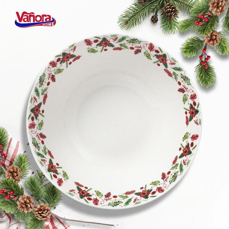 Bol portelan  20 cm, merry, 950 ml, vanora home,  Farfurii & Boluri de Servire | electropc.ro