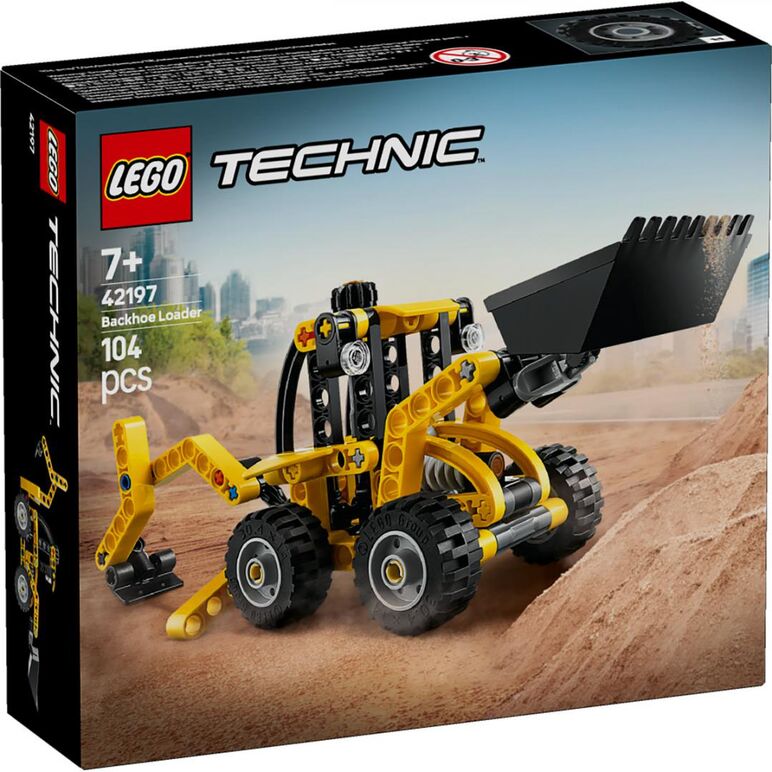 Buldoexcavator, lego 42197,  Seturi de constructie | electropc.ro