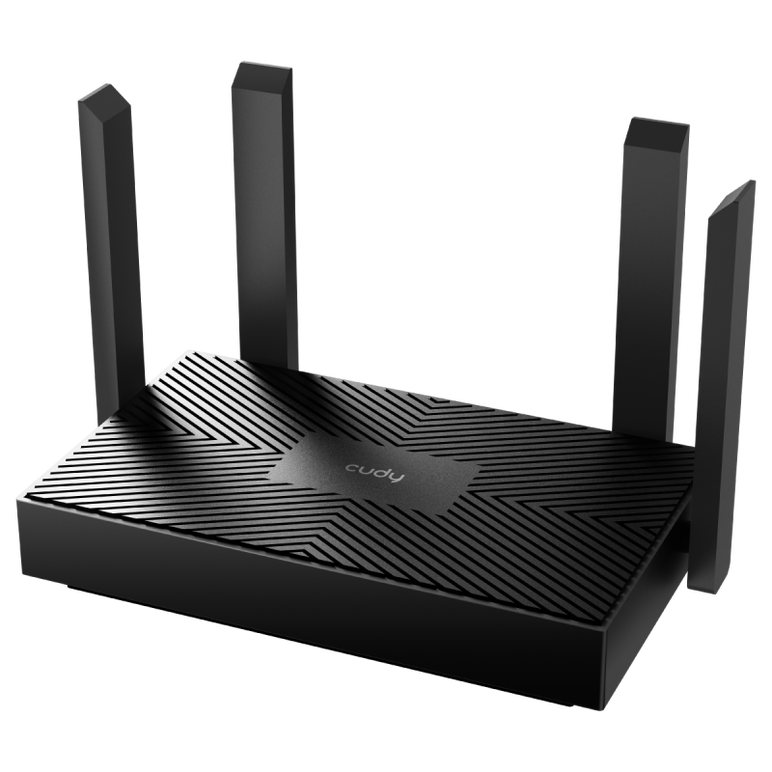 Cudy ax1500 gigabit dual band wi-fi 6 router, chipset realtek, 802.11ax/ac/a/b/g/n, 1201mbps at 5ghz + 300mbps at 2.4ghz, 4 x 10/100/1000mbps ports, wpa3, ipv6, 4 x 5dbi fixed antennas, tr069/tr098/tr111/tr181, cudy mesh, cudy app,  Routere Wireless | electropc.ro