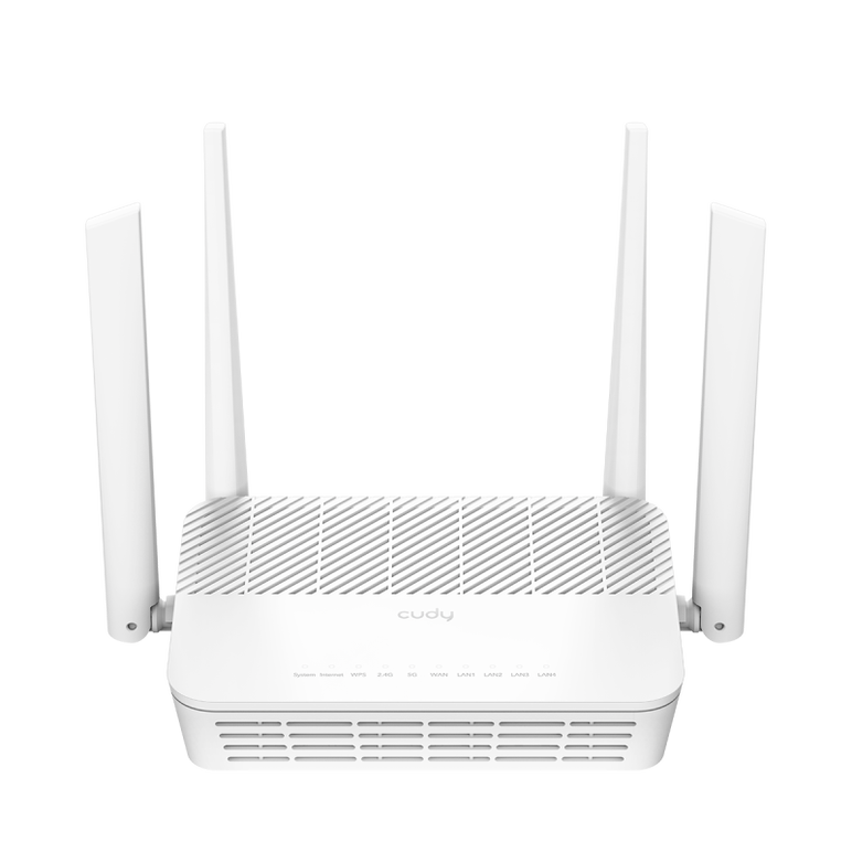 Cudy ax3000 gigabit dual band wi-fi 6 mesh router, chipset mt7981ba+mt7976cn+mt7531ae, 802.11ax/ac/a/b/g/n, 2402mbps at 5ghz + 574mbps at 2.4ghz, 5 x 10/100/1000mbps ports, 4 x 5dbi fixed antennas, wifi router/ap/ repeater/wisp mode, pptp/l2tp/openvpn/wir,  Routere Wireless | electropc.ro