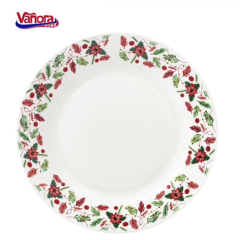 Farfurie desert portelan 19 cm, merry, vanora home,  Farfurii & Boluri de Servire | electropc.ro