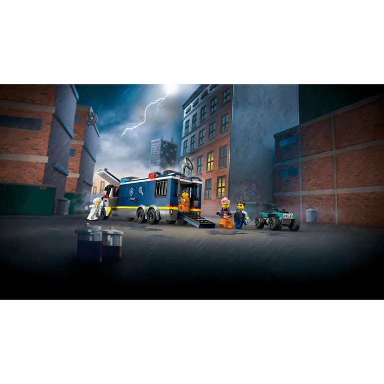 Laborator mobil de criminalistica, lego 60418,  Seturi de constructie | electropc.ro