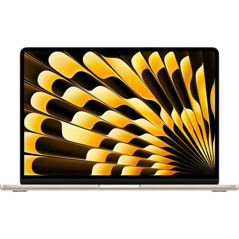 Macbook air 13.6" retina/apple m4 (cpu 10-core, gpu 8-core, neural engine 16-core)/16gb/256gb - starlight - us kb (2025) 30w usb c ( cto from mw0y3ro/a),  Laptopuri | electropc.ro