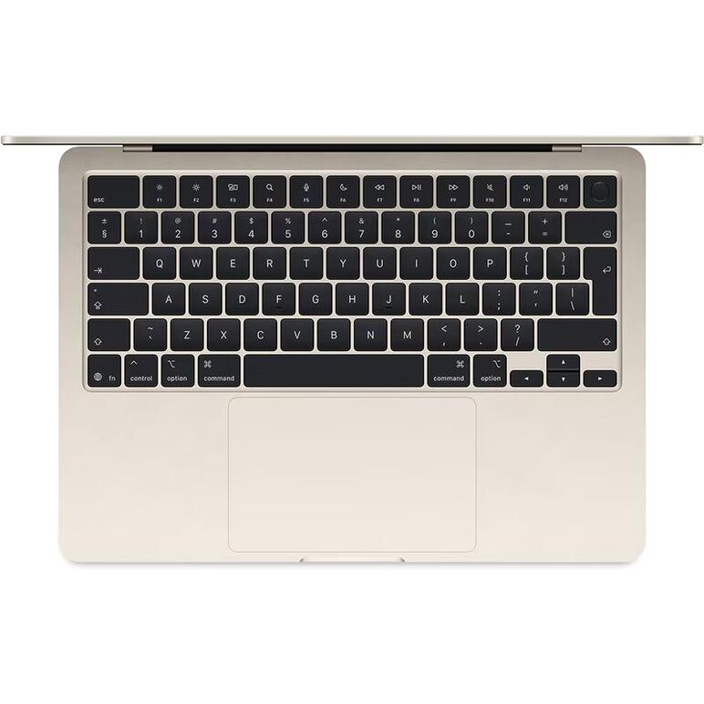 Macbook air 13.6" retina/apple m4 (cpu 10-core, gpu 8-core, neural engine 16-core)/16gb/256gb - starlight - us kb (2025) 30w usb c ( cto from mw0y3ro/a),  Laptopuri | electropc.ro