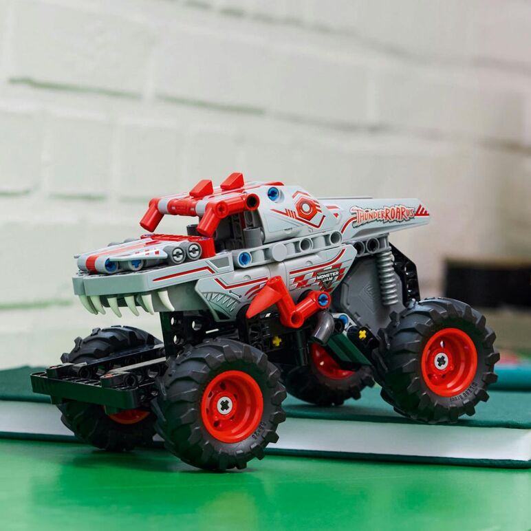 Monster jam thunderroarus pull-back, lego 42200,  Seturi de constructie | electropc.ro