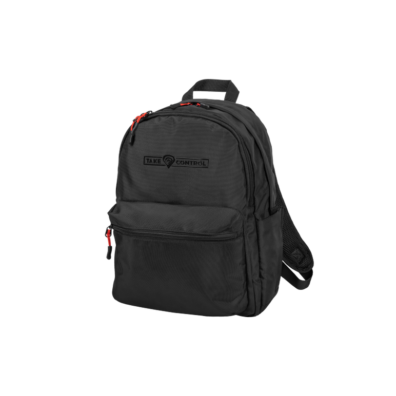 Rucsac laptop genesis pallad 200, compatibilitate dimensiuni laptop 14.1", total buzunare 6, capacitate 19 l, material polyester 1680d, negru,  Genti laptop | electropc.ro