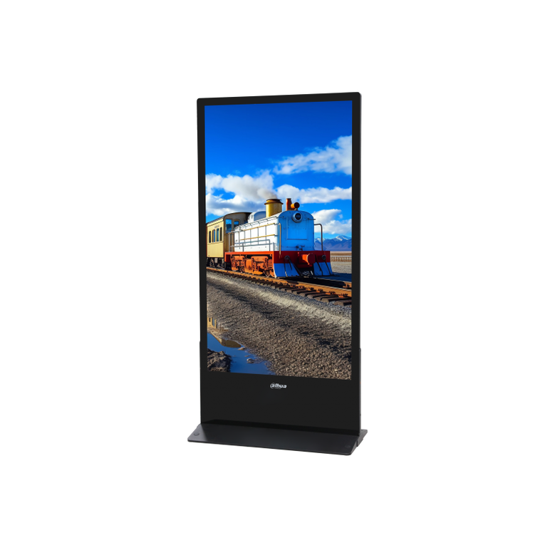 Totem dahua indoor, 75", 320nit, uhd, panel ips/va, dled, 8ms, mătuire 25%, android 11, cpu a55*4 1.92ghz, 4gb+32gb. conectivitate: wifi optional (modul extern), 1xhdmi2.1, 1xusb-a2.0, 1xusb-a3.0, 1xtf card (max 128gb), 1xlan (10m/100m/1000m), ir reciever,  Monitoare Signage | electropc.ro