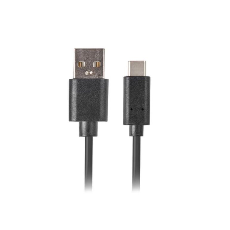 Cablu usb-c(m)  usb-a(m) 2.0 1,8 m negru qc 3.0,  Cabluri video | electropc.ro