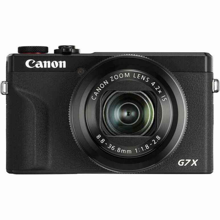 Camera foto canon powershot g7x mark iii, 20.1mpx, sensor cmos, procesor dicic 8, zoom optic 4.2x, stabilizare optica, autofocus, macro 5cm, touchscreen 3" rabatabil, face detection, video (4k) 3840 x 2160, 29.97 / 25fps, (full hd) 1920 x 1080, , 119.9 / ,  Aparate foto compacte | electropc.ro