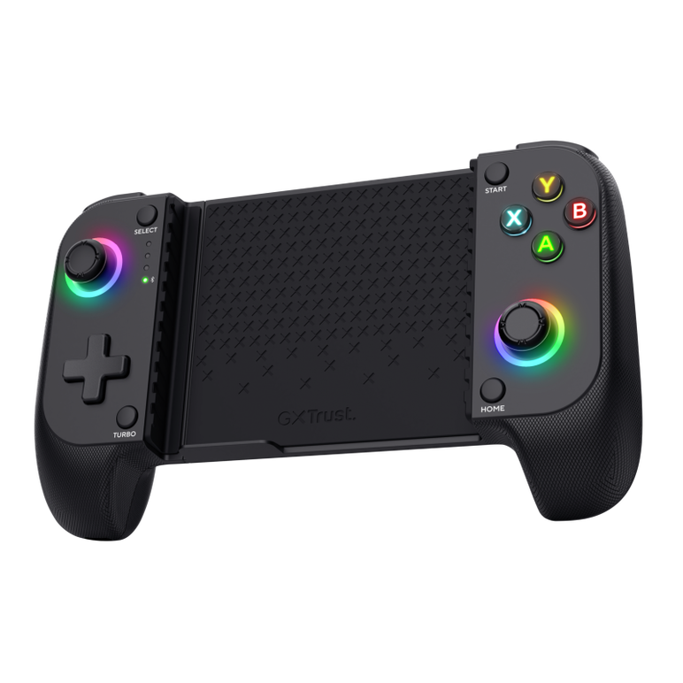 Controller mobil wireless trust gxt 735 mylox, capacitate baterie 600 mah, numar butoane 18, negru,  Accesorii console & PC | electropc.ro