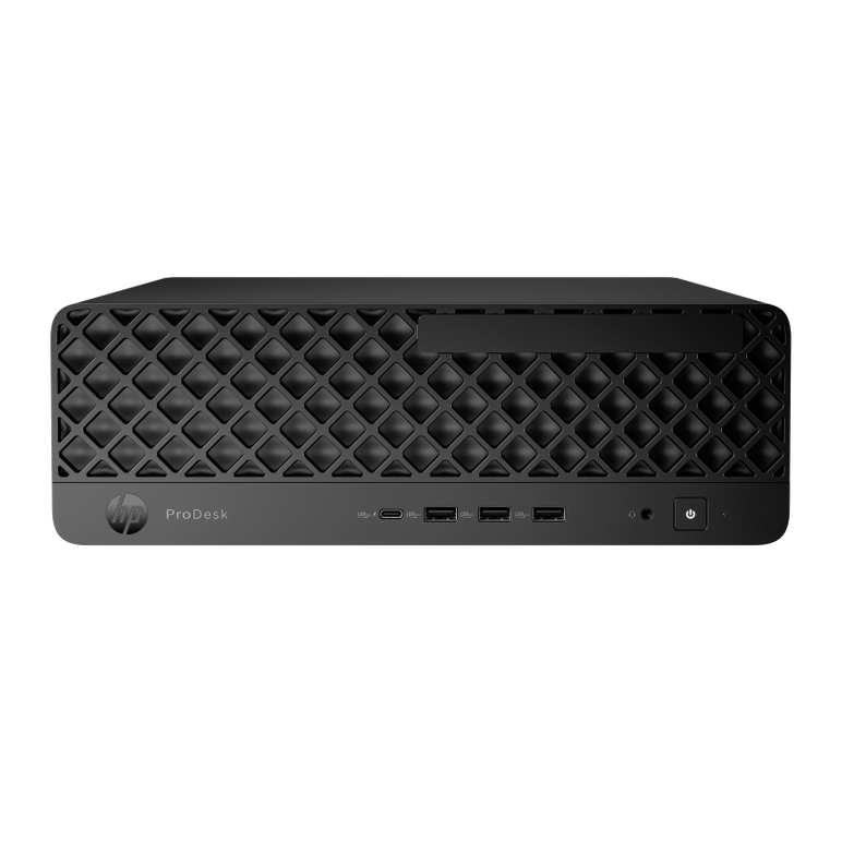 Desktop hp prodesk 4 g1i sff, intel core ultra 7 265 20-core (2.4ghz, up to 5.3ghz, 30mb), video integrat intel uhd graphics, ram 16gb ddr5 5600mhz (1x16gb), ssd 512gb m.2 2280 pcie nvme , no odd, lan 10/100/1000, intel ax211 wi-fi 6e + bluetooth 5.3, por,  Desktop PC | electropc.ro