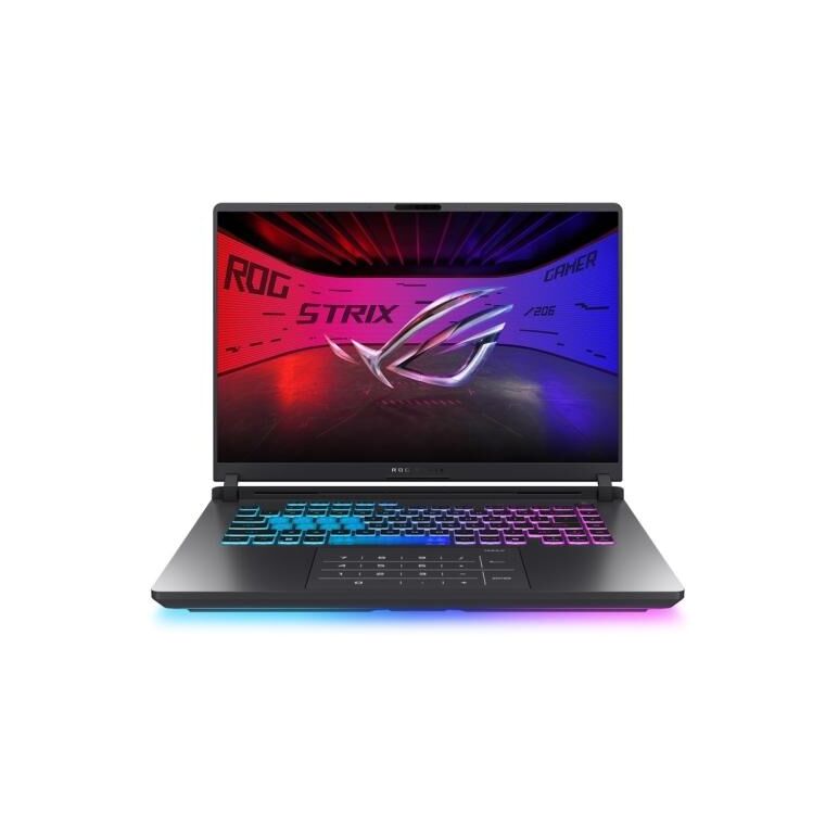 Laptop gaming rog strix g16 g615lh, intel® core™ ultra 7 255hx + nvidia geforce rtx 5050 8gb gddr7, display 16" 2.5k (2560×1600) 240hz ips-level anti-glare 500 nits 100% dci-p3 g-sync nebula, 16gb ddr5 5600mhz, ssd 512gb pcie 4.0, wi-fi 7 + bluetooth 5.4,,  Laptopuri | electropc.ro