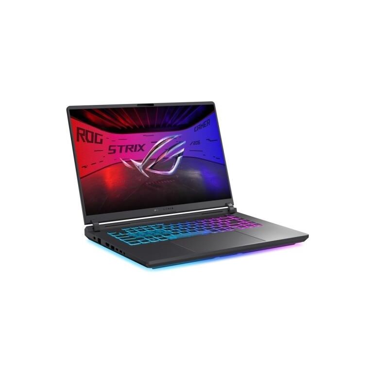 Laptop gaming rog strix g16 g615lh, intel® core™ ultra 7 255hx + nvidia geforce rtx 5050 8gb gddr7, display 16" 2.5k (2560×1600) 240hz ips-level anti-glare 500 nits 100% dci-p3 g-sync nebula, 16gb ddr5 5600mhz, ssd 512gb pcie 4.0, wi-fi 7 + bluetooth 5.4,,  Laptopuri | electropc.ro