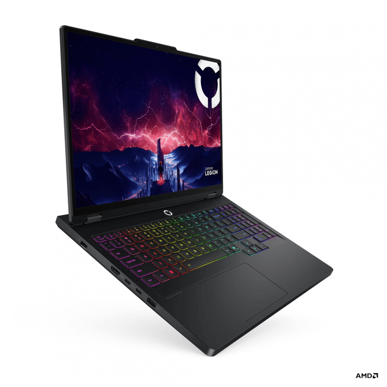 Laptop lenovo legion pro 5 16afr10, 16" wqxga (2560x1600) oled 1100nits (peak) / 500nits (typical) glossy, 100% dci-p3, 165hz, displayhdr™ true black 1000, dolby vision®, g-sync®, low blue light, high gaming performance, amd ryzen™ 9 9955hx (16c / 32t, 2.,  Laptopuri | electropc.ro
