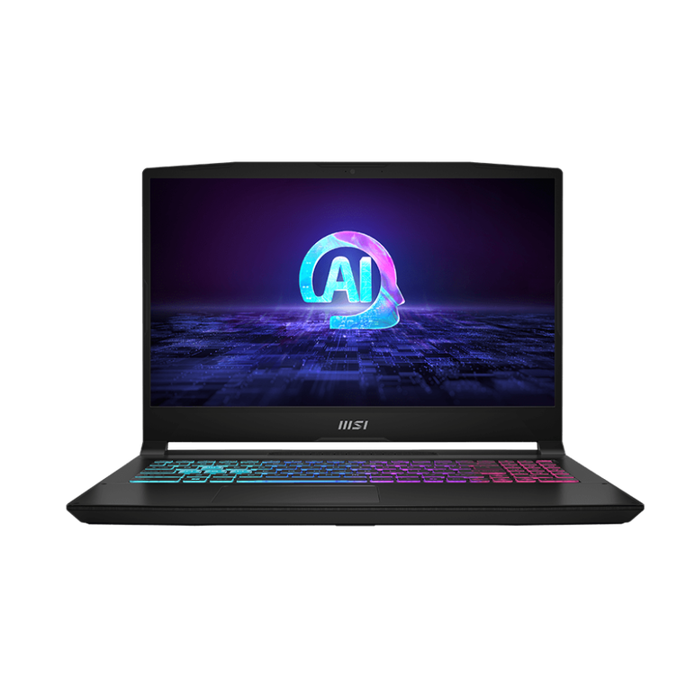 Laptop msi gaming katana a15 ai b8ve-631xro, 15.6" fhd (1920x1080), 144hz, ips-level, amd ryzen™ 9 8945hs processor with amd xdna™ a rchitecture, video dedicat nvidia geforce rtx 4050 laptop gpu 6gb gddr6, ram ddr5 8gb*2 (5600)mhz, ssd 512gb nvme ssd pcie,  Laptopuri | electropc.ro