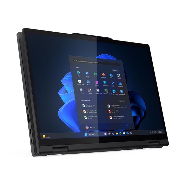 Laptop thinkpad t14s 2-in-1 gen 1; 14" wuxga (1920x1200) ips 500nits anti-reflection / anti-smudge, 100% srgb, low power, touch; intel® core ultra 7 255u, 12c (2p + 8e + 2lpe) / 14t, max turbo up to 5.2ghz, 12mb; video integrated intel® graphics; ram 1x 3,  Laptopuri | electropc.ro