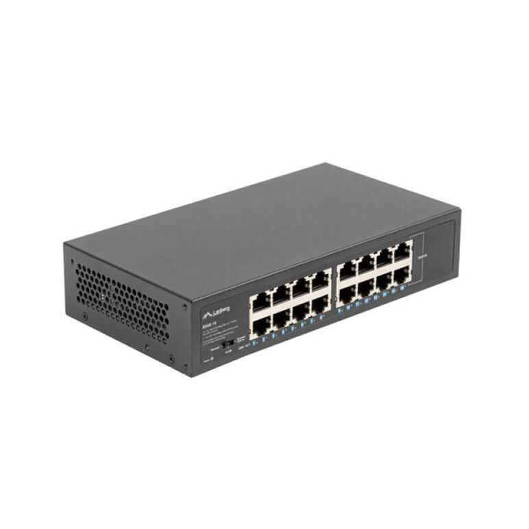 Switch  rsge-16 16x 1 gb, gigabit ethernet, fara management, rack 10"/19",  Switch-uri | electropc.ro