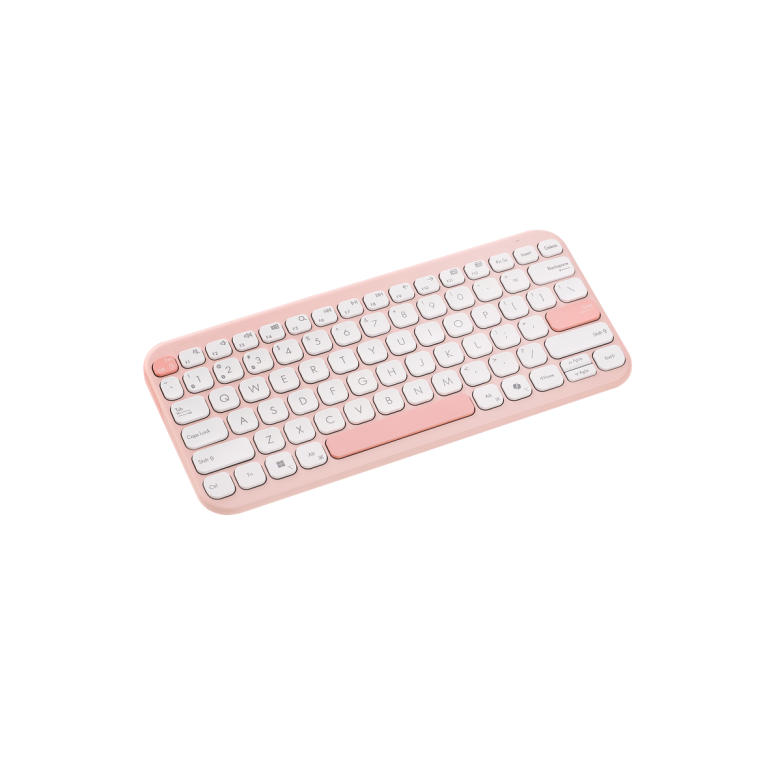 Tastatură wireless asus marshmallow kw100, bluetooth 5.0, multi-device (3 dispozitive), scissor keys cursă 1,6 mm, 2 niveluri kickstand, 2×aaa autonomie până la ~24 luni, dimensiuni 282×130×18,4 mm, greutate 374,8 g, compatibilă windows, chromeos, macos, ,  Tastaturi | electropc.ro