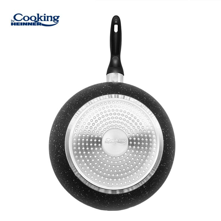 Tigaie wok aluminiu forjat 28x8 cm, onix, cooking by heinner,  Tigai si seturi | electropc.ro