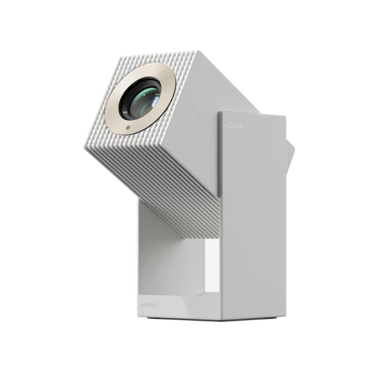 Xiaomi wanbo cube 2 pro white, 500 ansi, android tv 11,  Videoproiectoare | electropc.ro