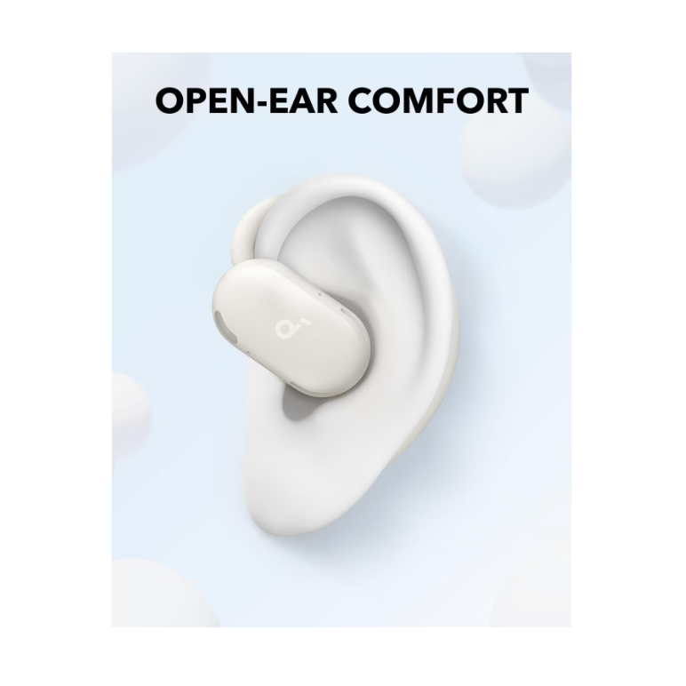Casti open-ear anc anker soundcore alb,  Casti audio | electropc.ro