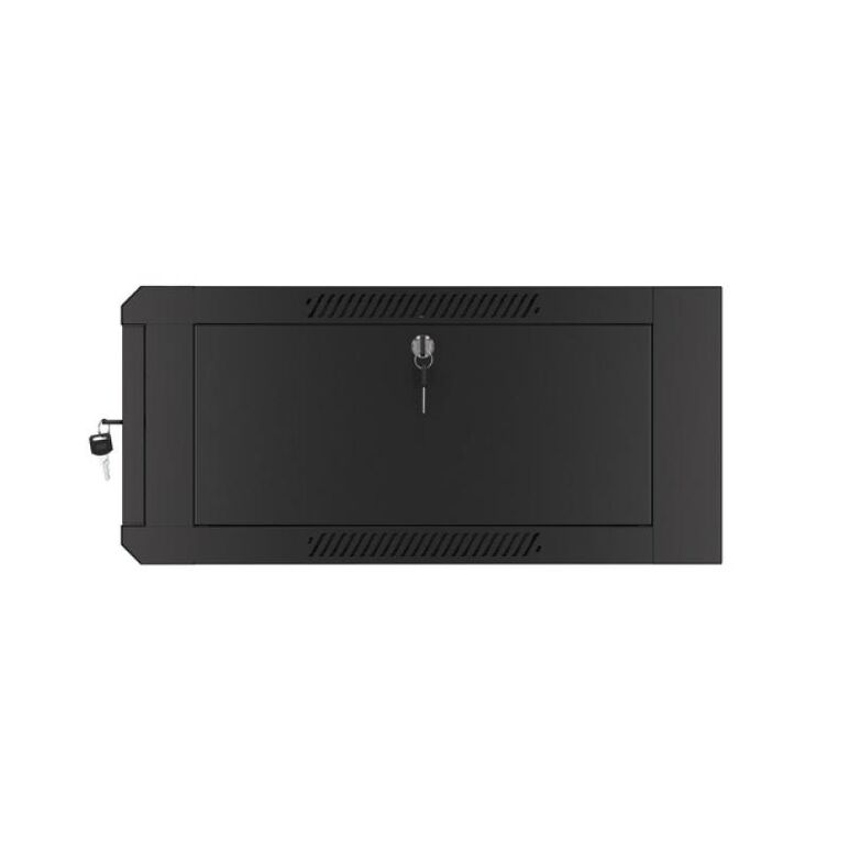 Dulap rack de perete 19", 4u, 600 mm, asamblare rapida, negru,,  Cabinete metalice | electropc.ro