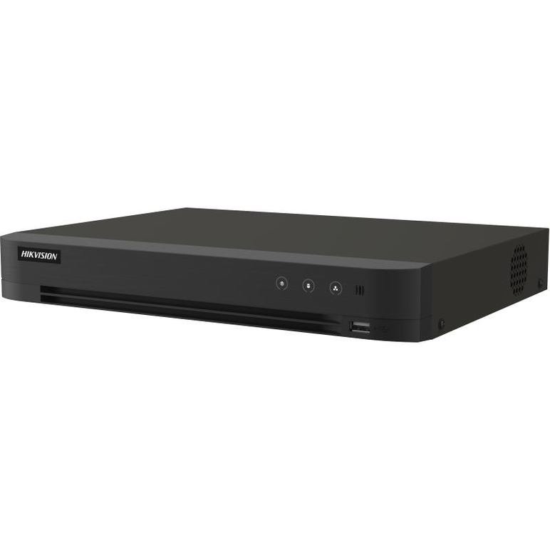 Dvr hikvision acusense 4 canale 5mp ids-7204huhi-m1/pxt/4a+4/1alm, h.265 pro+/h.265 pro/h.265/h.264+/h.264 video compression, bnc interface (1.0 vp-p, 75 Ω), supporting coaxitron connection, up  to 8-ch ip camera inputs(up to 8mp), pana la 4k/8mp @ 8fps(1,  DVR | electropc.ro