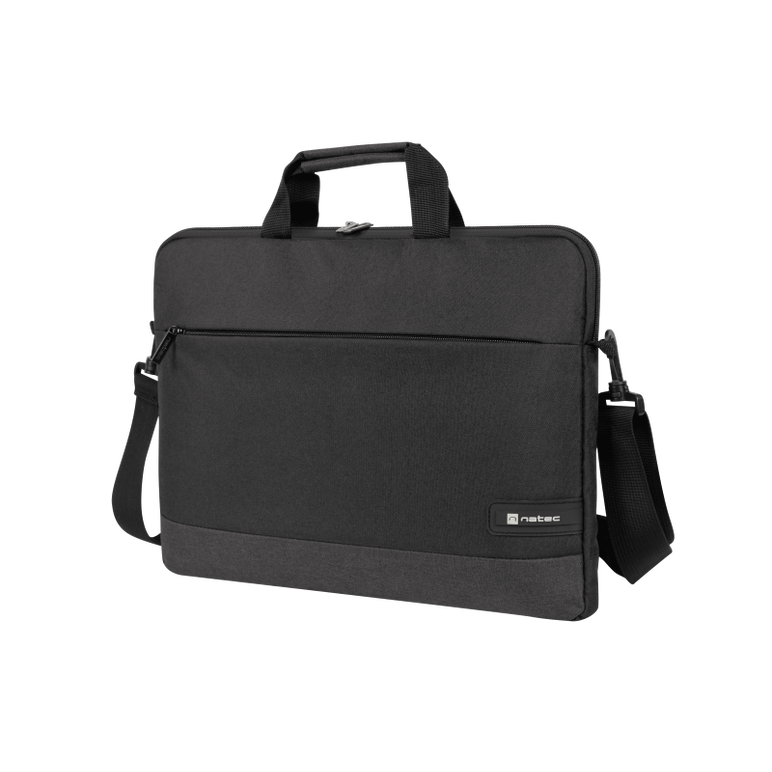 Geanta laptop natec goa, compatibilitate dimensiune laptop 15.6", 1 compartiment, material polyester 300d, negru,  Genti laptop | electropc.ro