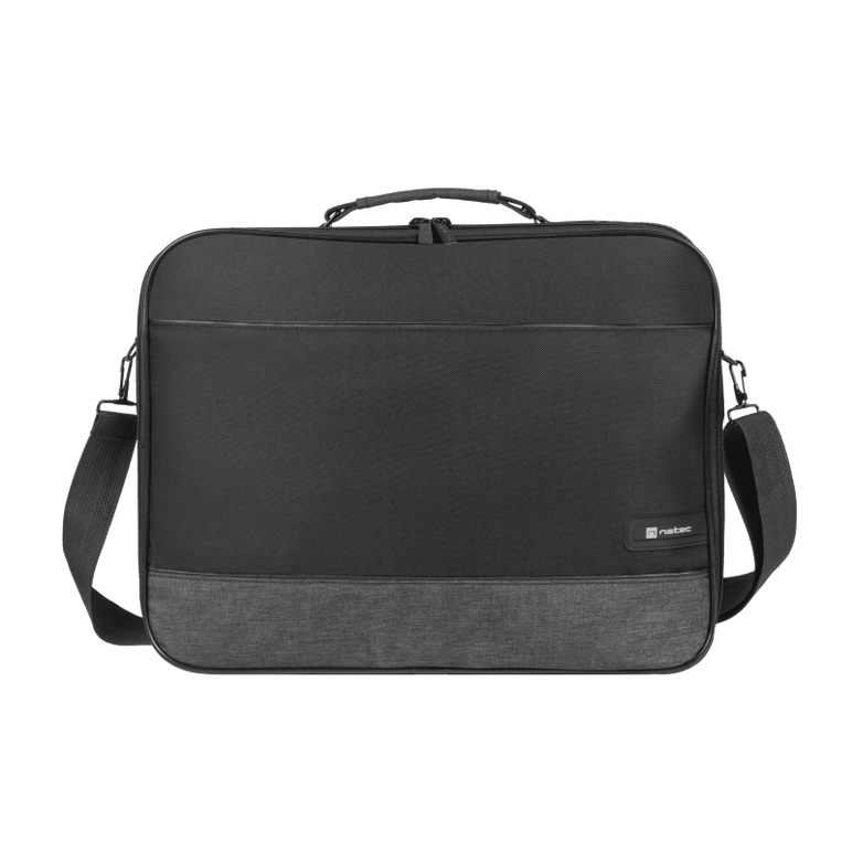 Geanta laptop natec impala 2, compatibilitate dimensiune laptop 17.3", 2 compartimente, material polyester 600d, negru,  Genti laptop | electropc.ro