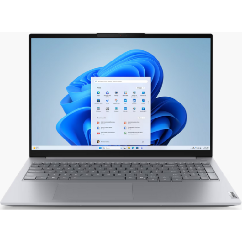 Laptop thinkbook 16 g8 irl; 16" wuxga (1920x1200) ips 300nits anti- glare, 45% ntsc, 60hz; intel core 3 100u, 6c (2p + 4e) / 8t, p-core 1.2 / 4.7ghz, e-core 0.9 / 3.3ghz, 10mb; video integrated intel graphics; ram 1x 16gb sodimm ddr5-5200; 1tb ssd m.2 224,  Laptopuri | electropc.ro