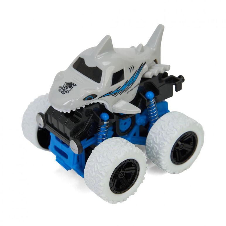 Masina off road,360gr. momki, alba,  Masinute | electropc.ro