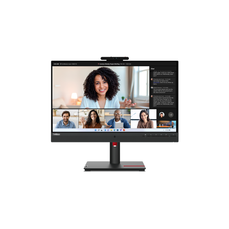 Monitor  lenovothinkvision t24mv-30; 23.8"ips, fhd (1920x1080), 16:9, brightness: 250 cd/m², contrast ratio: 1000:1, response time: 4ms (extreme mode) / 6ms (typical mode), dot / pixel per inch: 93 dpi, color gamut: 99% srgb, view angle: 178° / 178°, stan,  Monitoare LED | electropc.ro