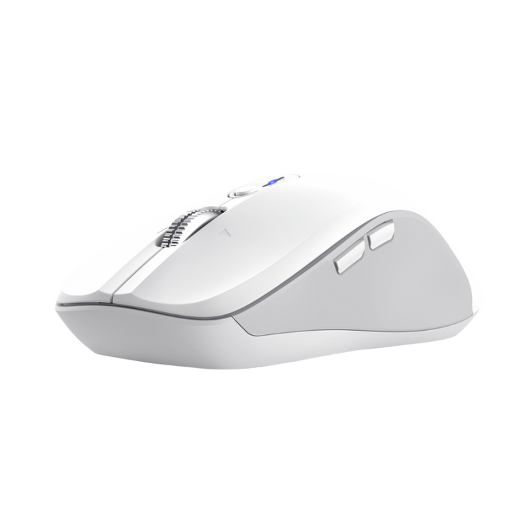 Mouse wireless trust ferro hyperscroll, material abs, interfata usb-a rezolutie maxima 3200 dpi, alb,  Mouse | electropc.ro