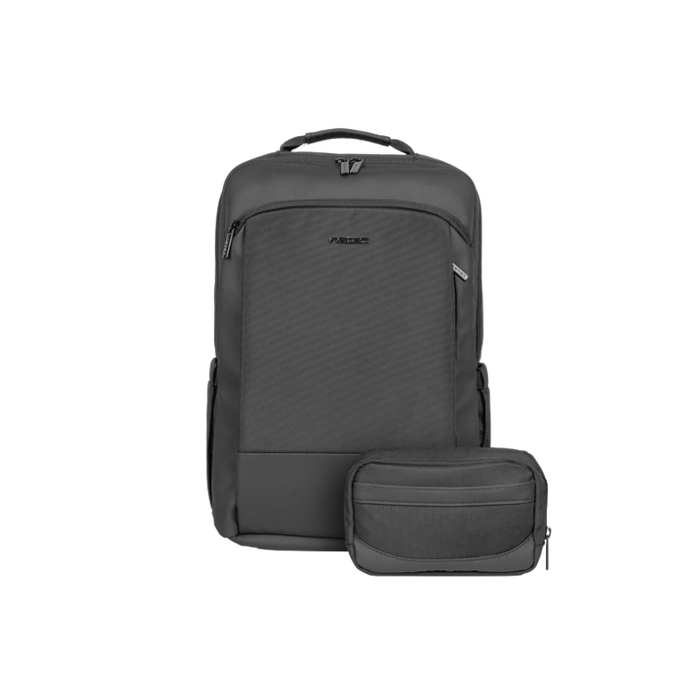 Rucsac laptop natec kudu plus, compatibilitate dimensiune laptop 15.6", 2 compartimente, capacitate 16l, material polyester 1680d, negru,  Genti laptop | electropc.ro