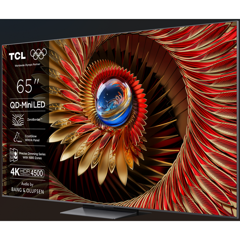 Televizor tcl mini led 65q8c, 164 cm, smart google tv, 4k ultra hd, (model 2025),  Televizoare | electropc.ro