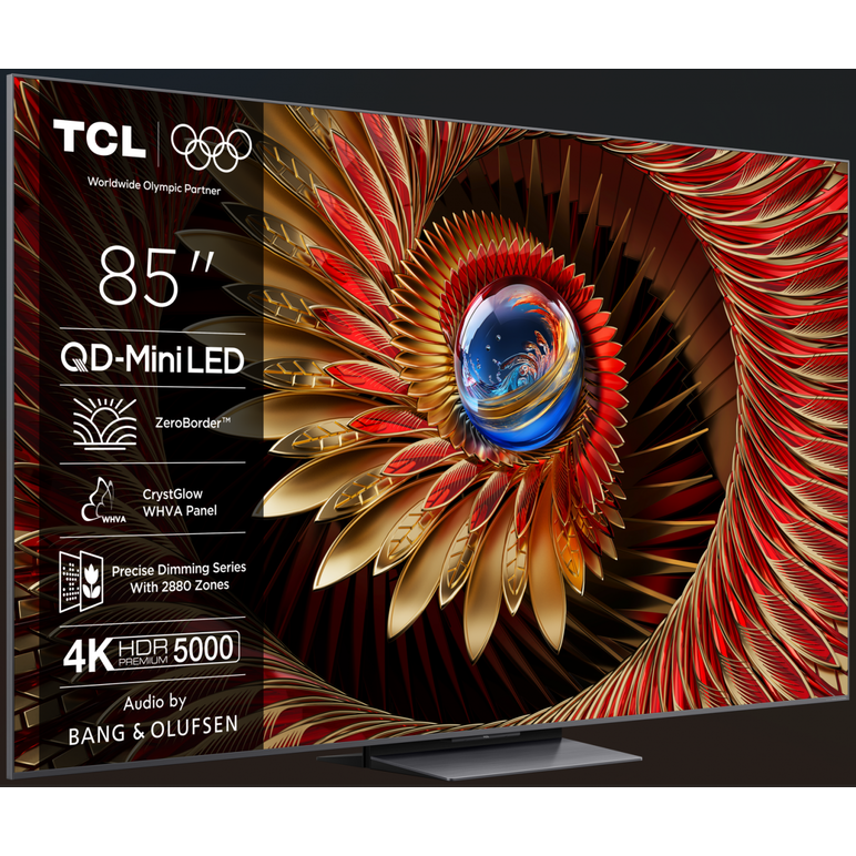 Televizor tcl mini led 85q8c, 215 cm, smart google tv, 4k ultra hd, (model 2025),  Televizoare | electropc.ro