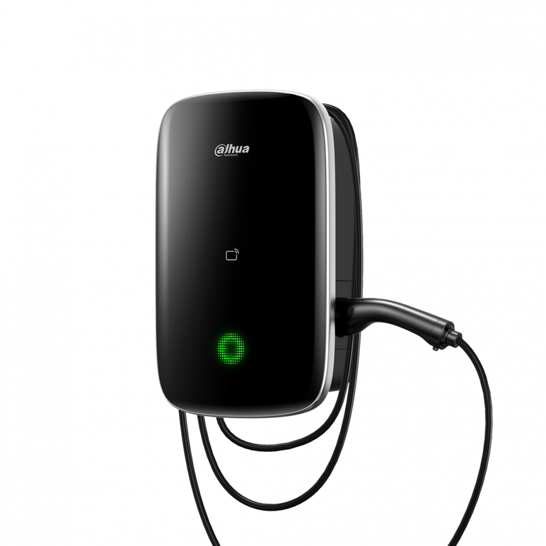 Dahua ev charger d-volt air 7kw, 1p, 32a max, 5m cable, ip66/ik10, plug&play/rfid/app, supports dynamic load balancing and solar charging.,  Statii incarcare AC | electropc.ro