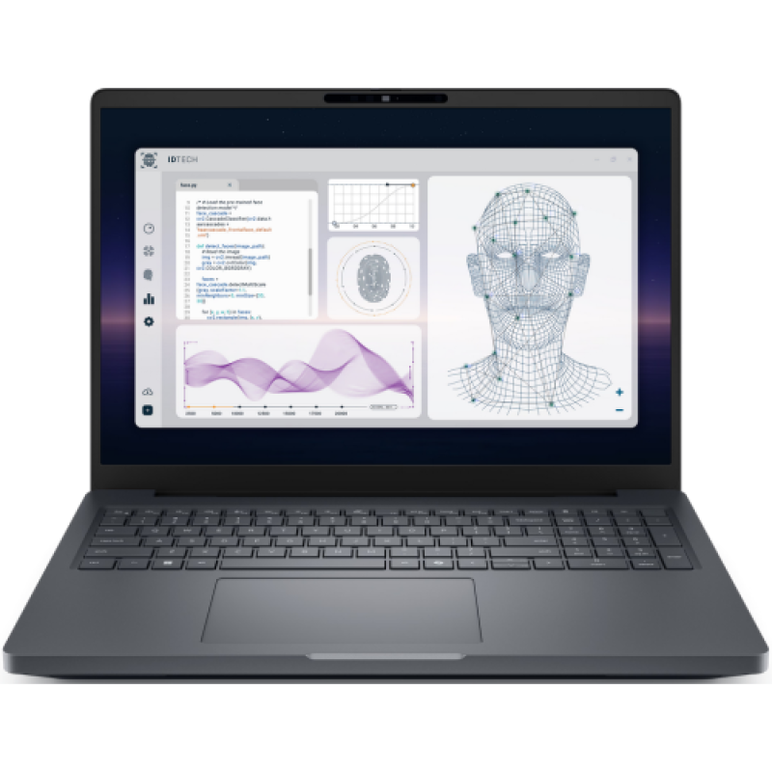Dell pro max 16 plus mb16250, 16" fhd+ lcd 1920x1200 with 500nits, dci- p3 100%, vrr 120hz, non-touch, wlan, ir camera, microphone, 8mp ir with usb synapctics camera, hdr with upd ready, tnr5, palmrest with finger print reader + samrt card + nfc + control,  Laptopuri | electropc.ro